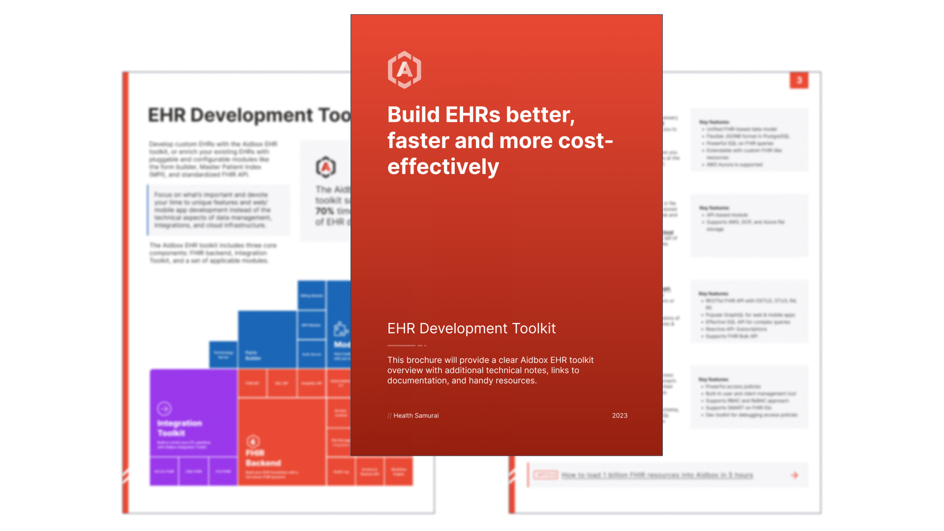 EHR Development Toolkit Brochure