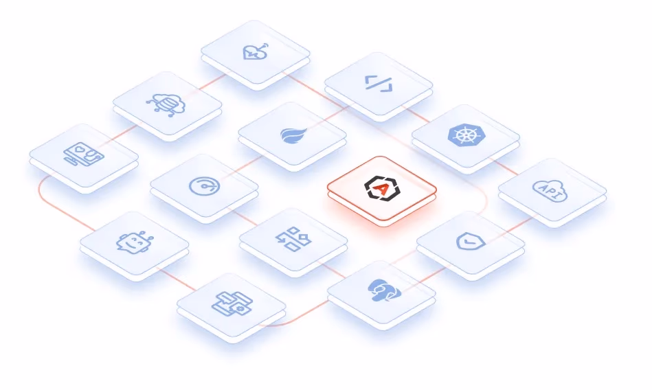 Aidbox platform isometric icons