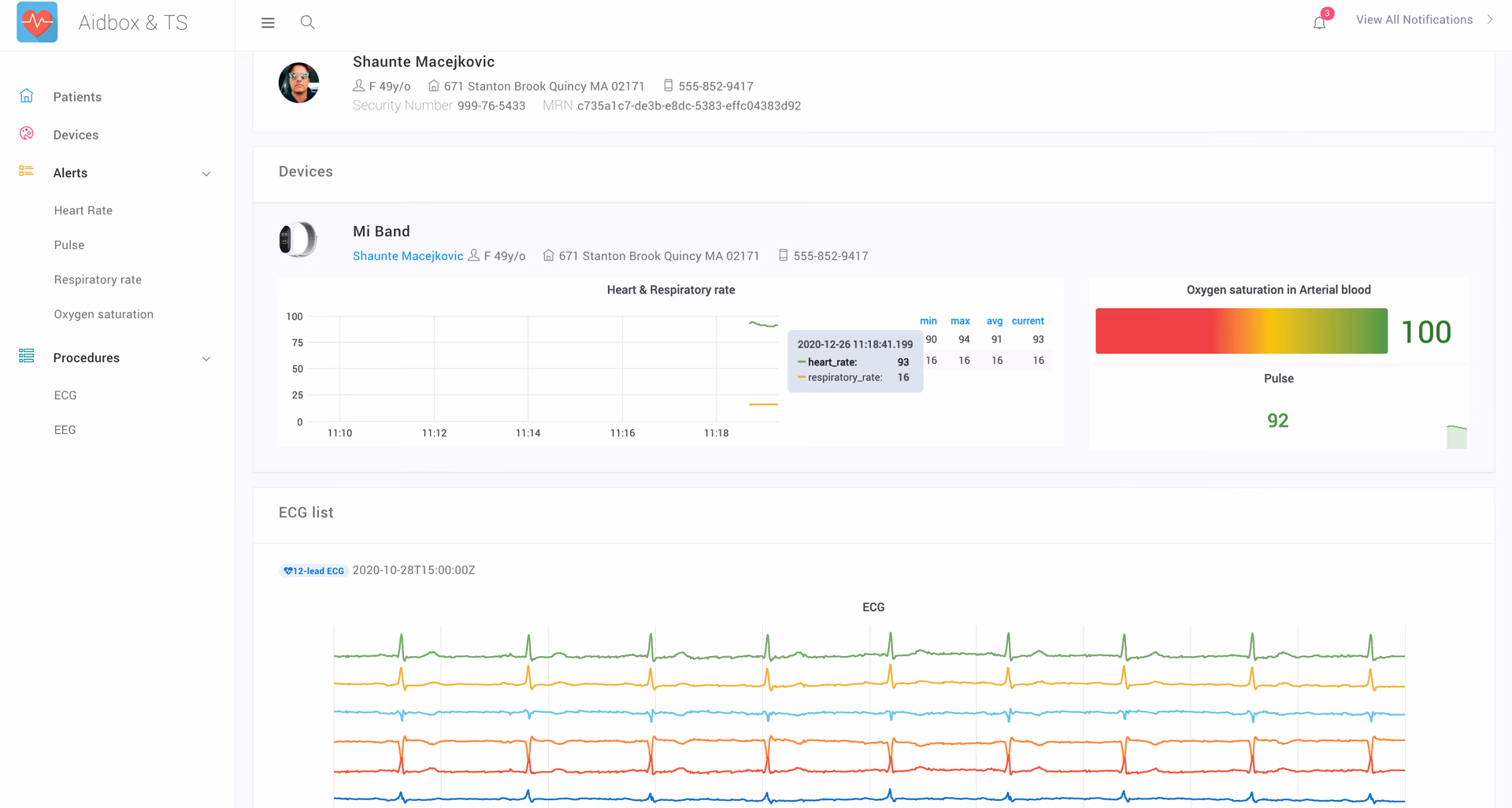 wearable health data integration