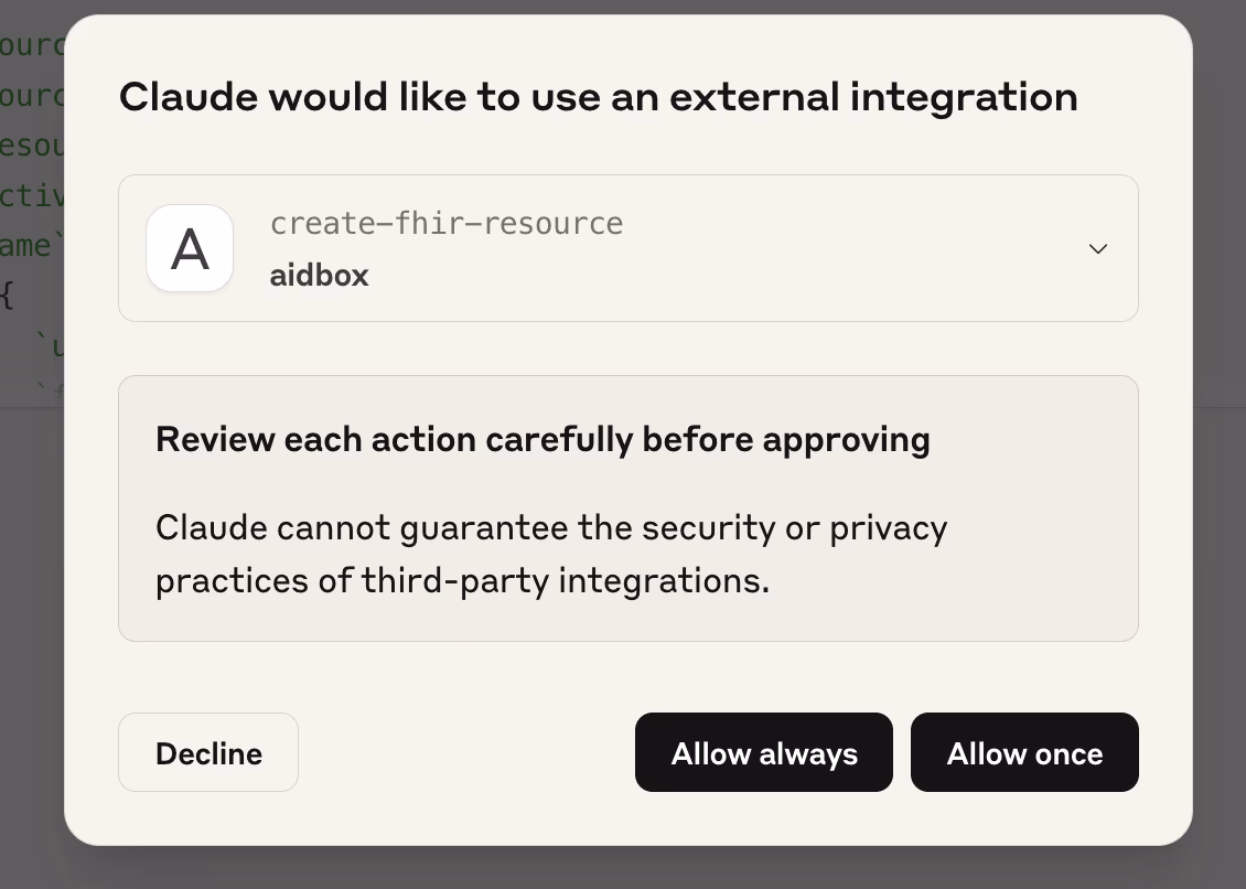cloud for MCP FHIR Server