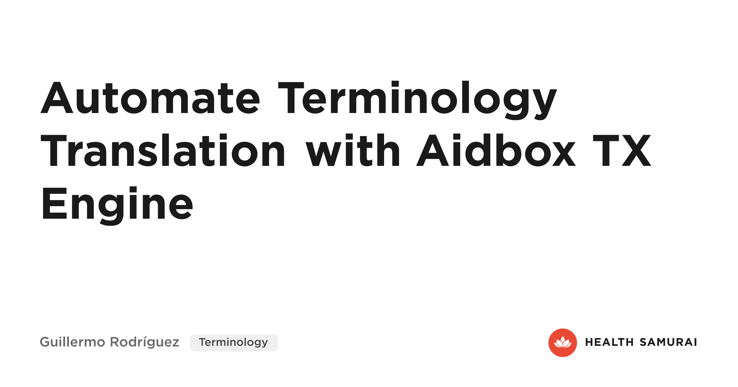 🔥 Automate Terminology Translation with Aidbox TX Engine