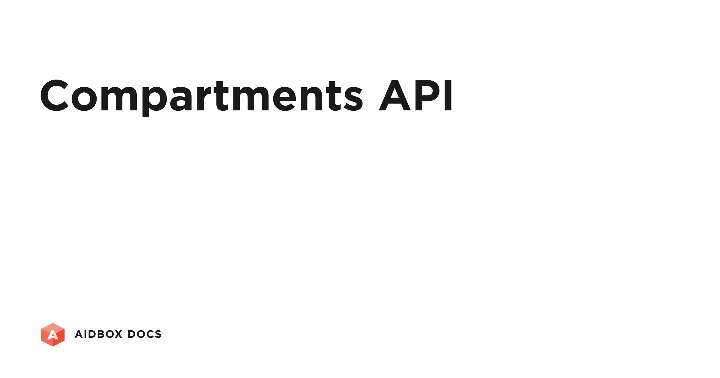Compartments API | Aidbox Docs