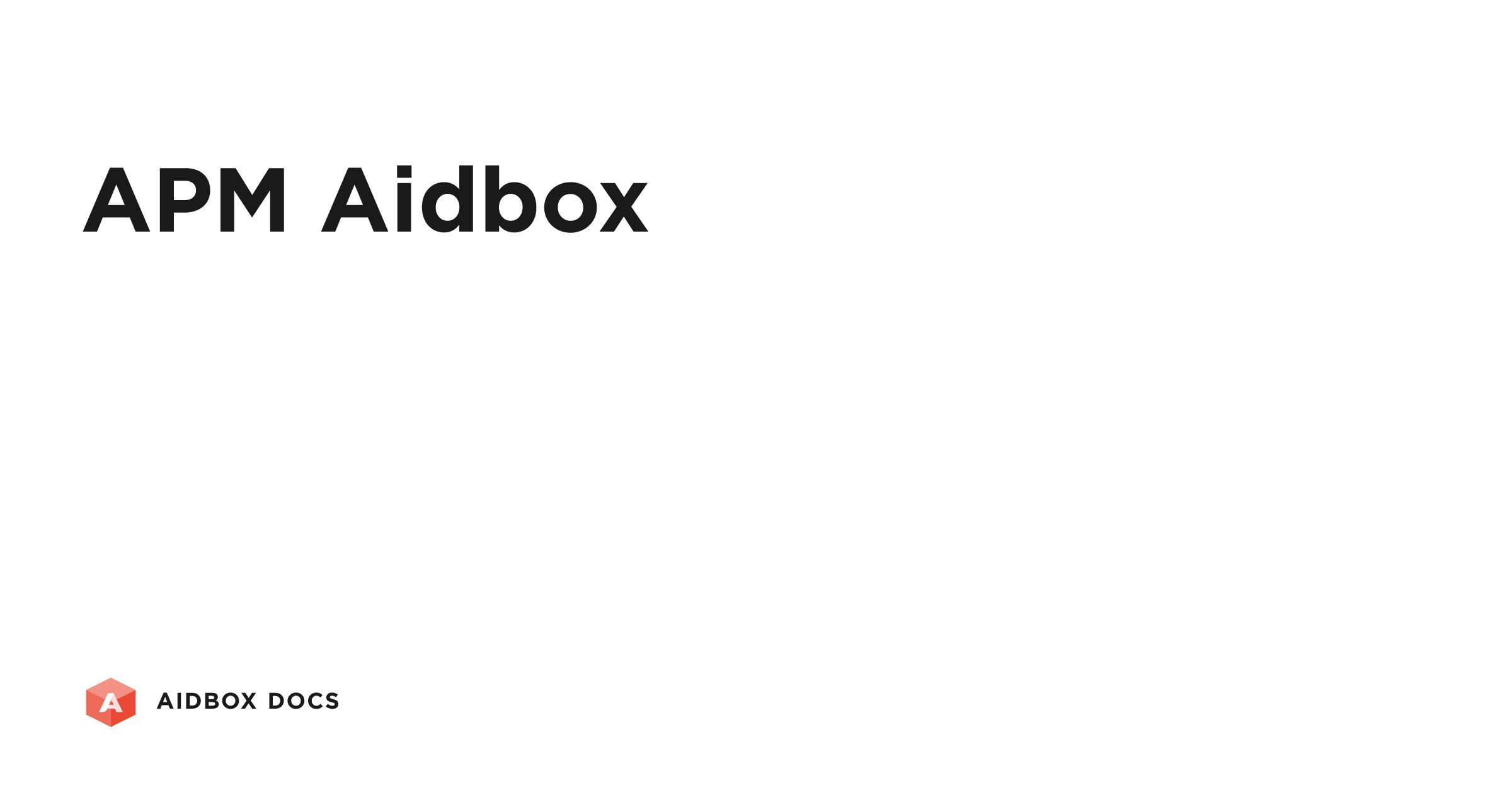 APM Aidbox | Aidbox Docs