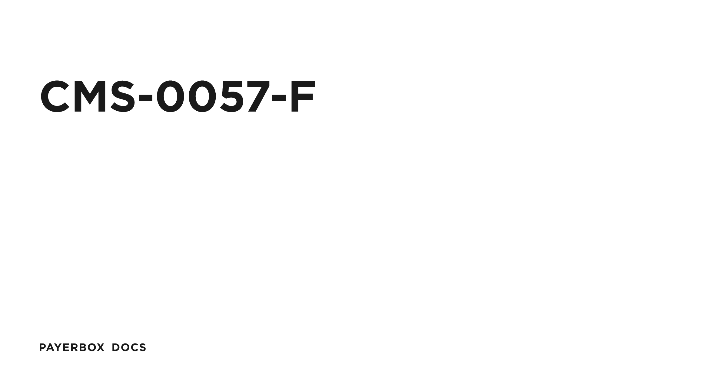 CMS-0057-F | Payerbox Docs