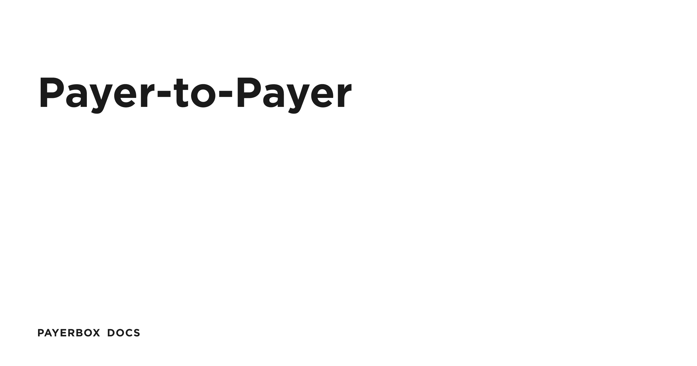 Payer-to-Payer | Payerbox Docs